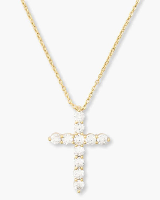 "OH SHE FRANCY" CROSS PENDANT