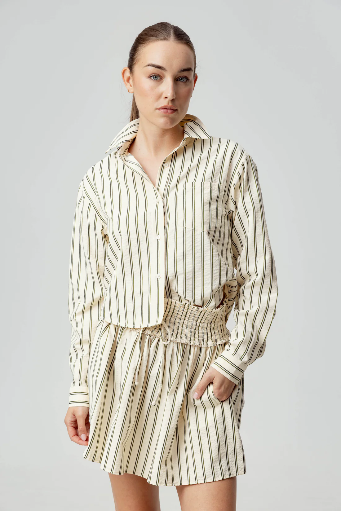 SUNDAYS FARO STRIPE VADA SHIRT