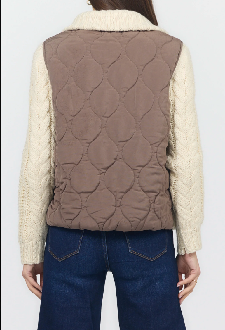DEAR JOHN CAPPUCCINO PETRA SWEATER