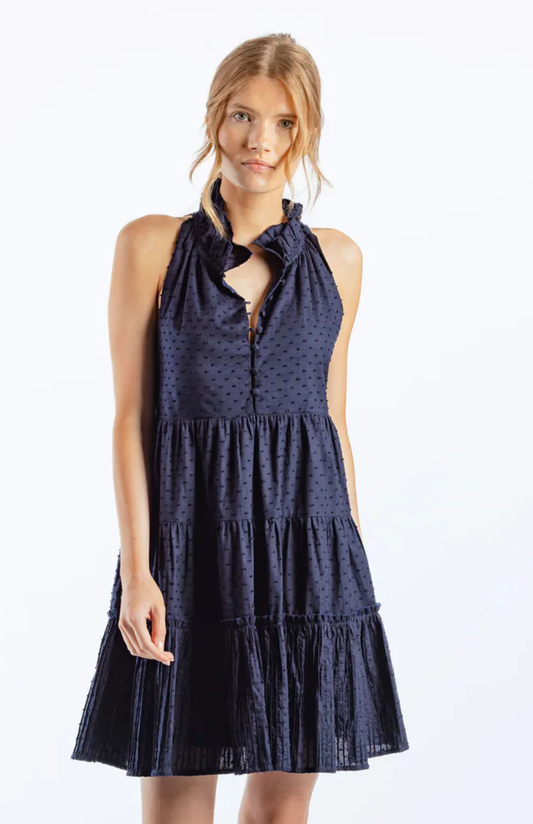 SUNDAYS NAVY JAIME DRESS