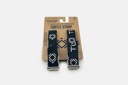 TURTLEBOX TIE-DOWN STRAPS- BLACK