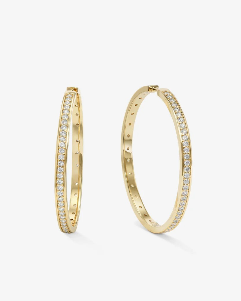 ASHLEY INFINITY REVERSIBLE HOOPS -2"