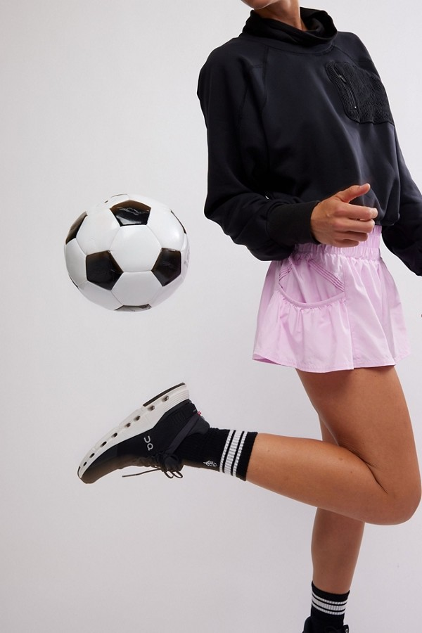 POWDER PINK GET YOUR FLIRT ON SHORTS