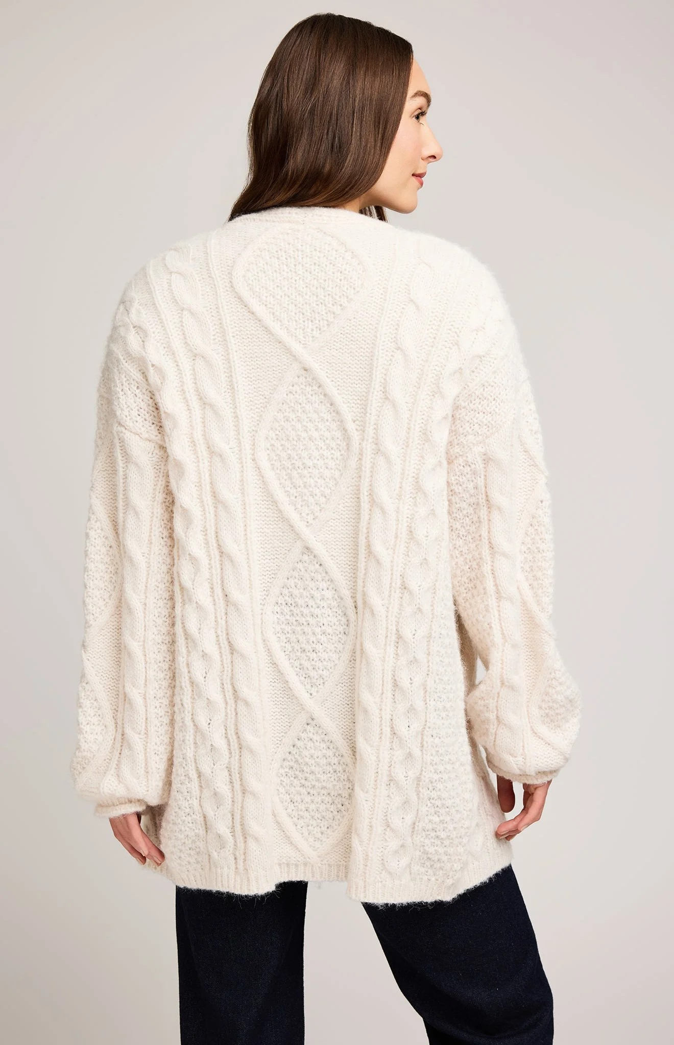 CREAM BETTY CARDIGAN