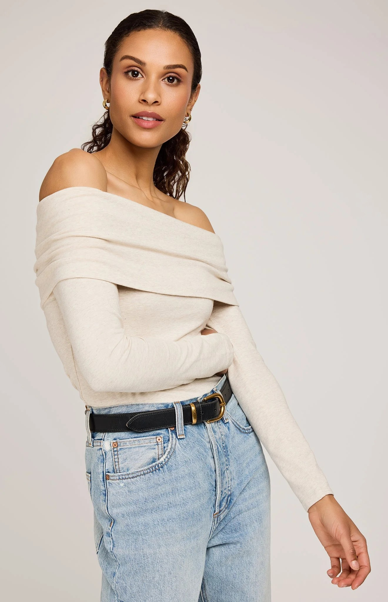 HEATHER OAT CHARLIZE TOP