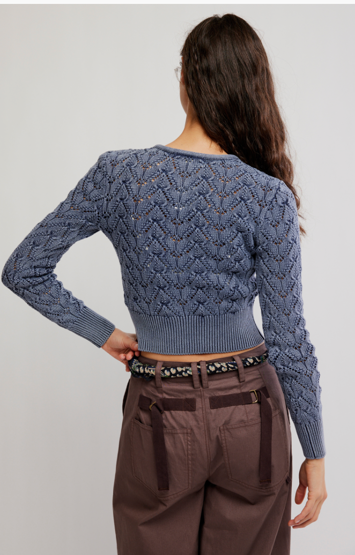 PRETTY IN POINTELLE CARDIGAN
