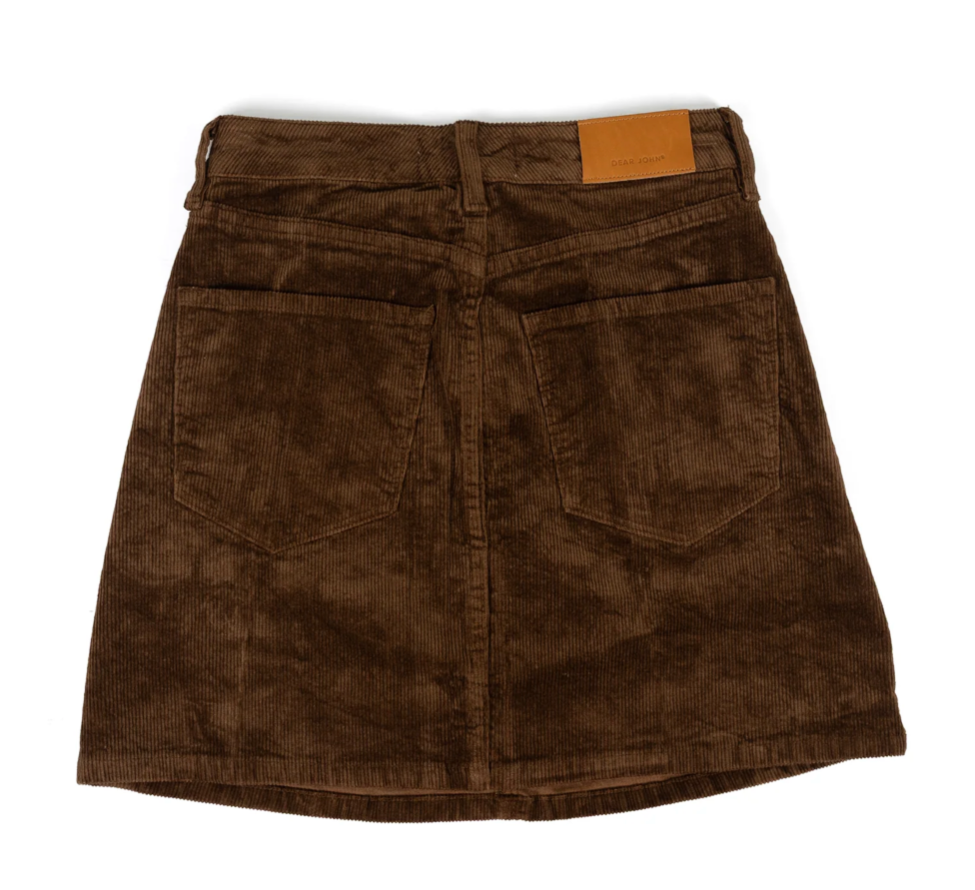 DEAR JOHN CAPPUCCINO QUINN MINI SKIRT
