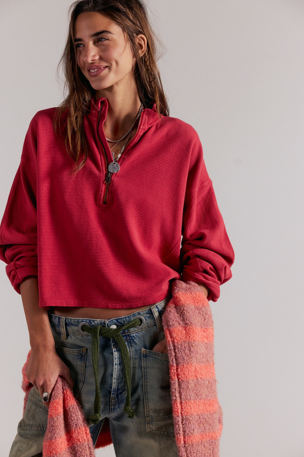 SALSA CELESTE QUARTER ZIP