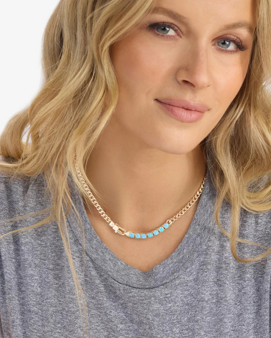 JULIAN LOVES OPALS NECKLACE