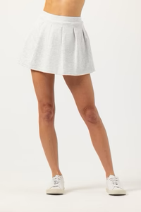 SUNDAYS LIGHT HEATHER GREY SIA SKIRT