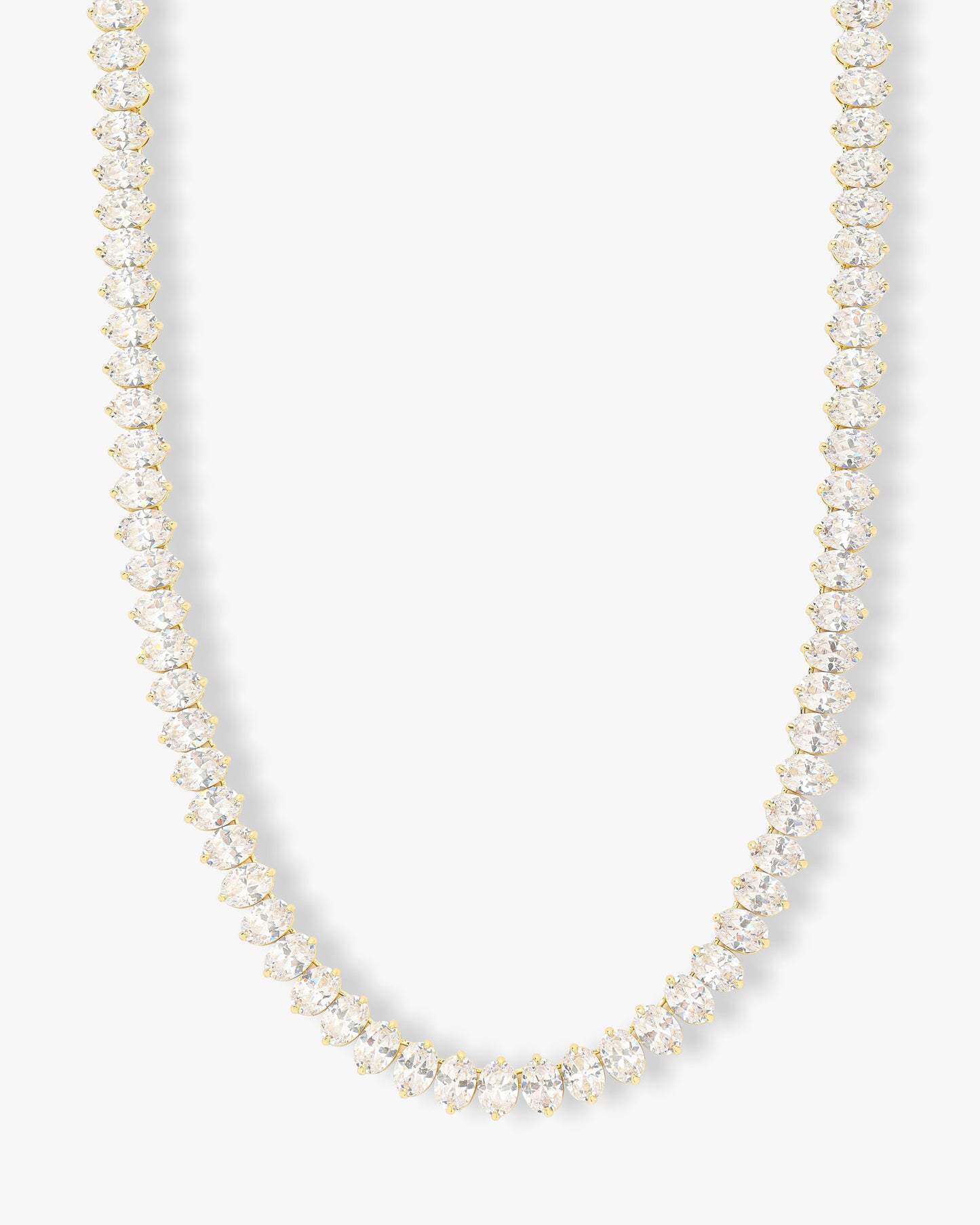 MELINDA MARIA HELLO GORGEOUS TENNIS NECKLACE