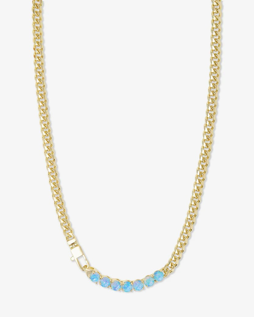 JULIAN LOVES OPALS NECKLACE