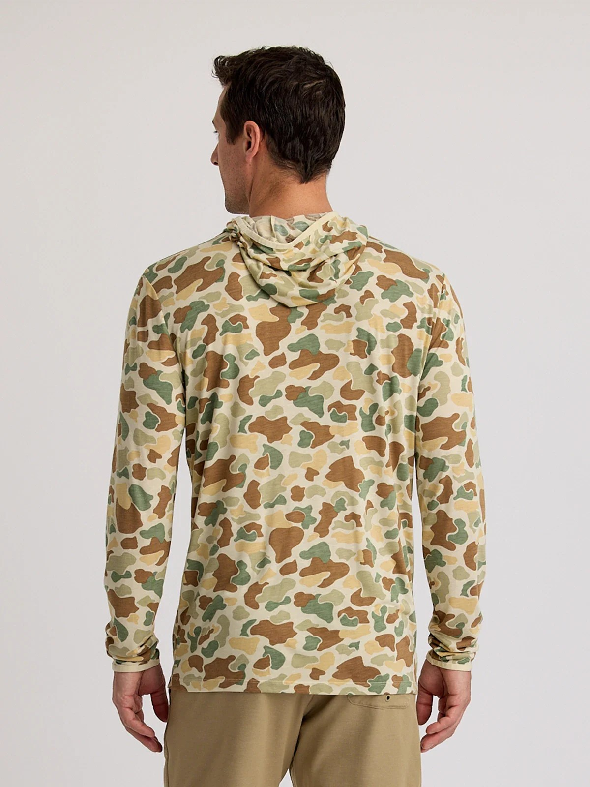 VINTAGE CAMO MEN'S BAMBOO LIGHTWEIGHT HOODIE