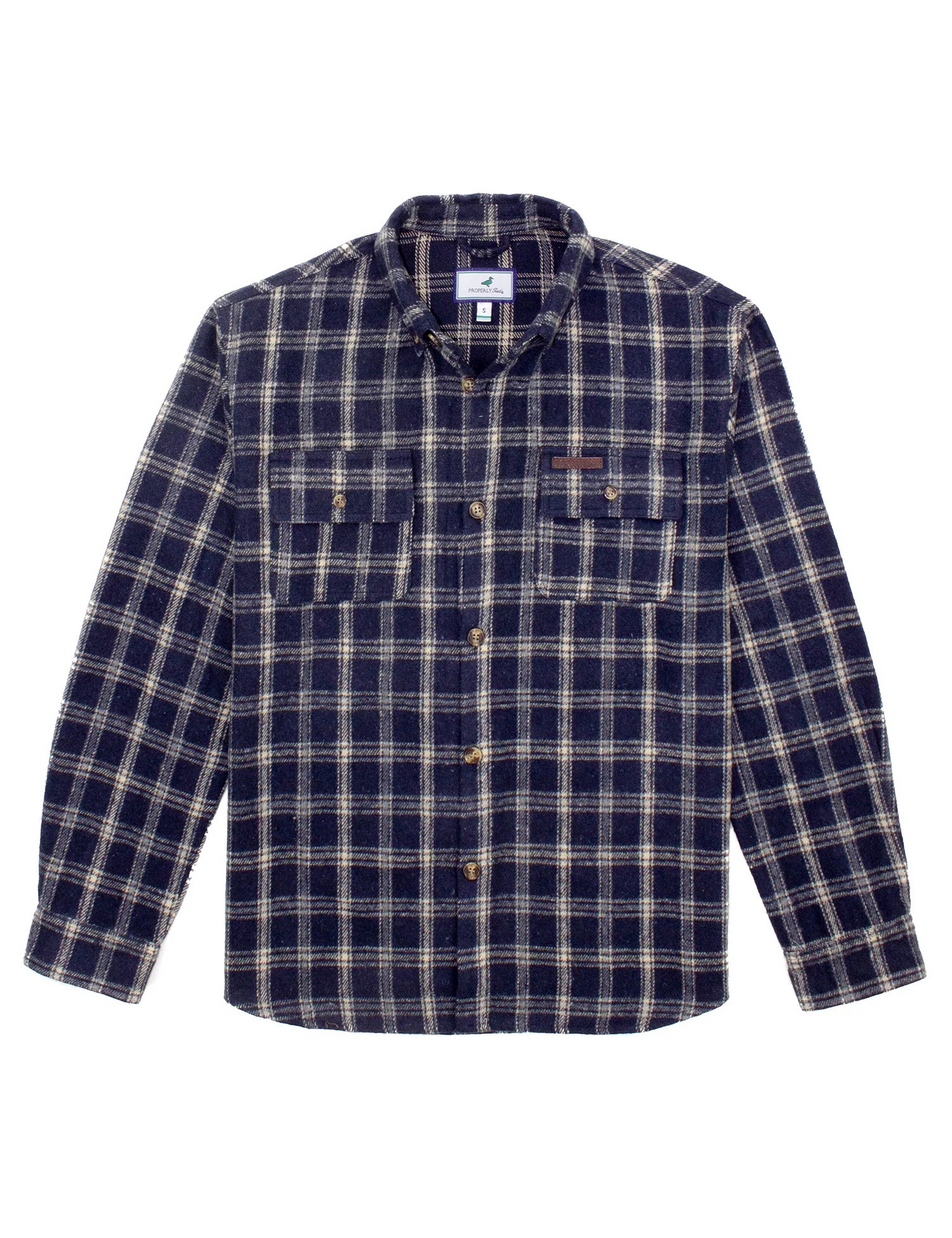 PROPERLY TIED EVERETT RANCH FLANNEL