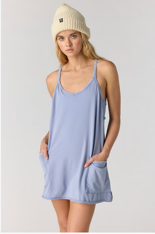 BLUE ASH HOT SHOT MINI DRESS