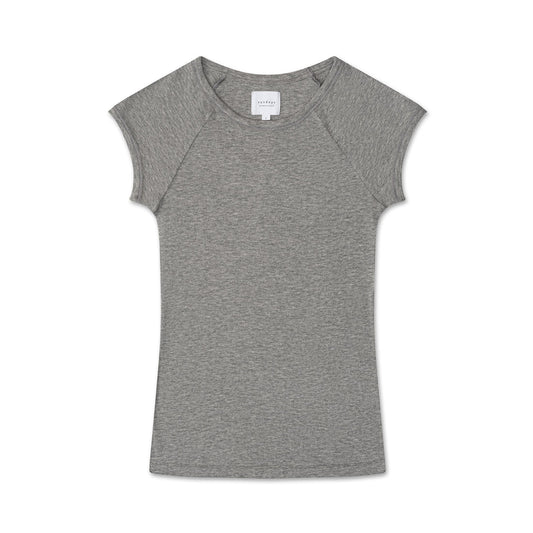 SUNDAYS HEATHERED GREY SOPHIA TEE