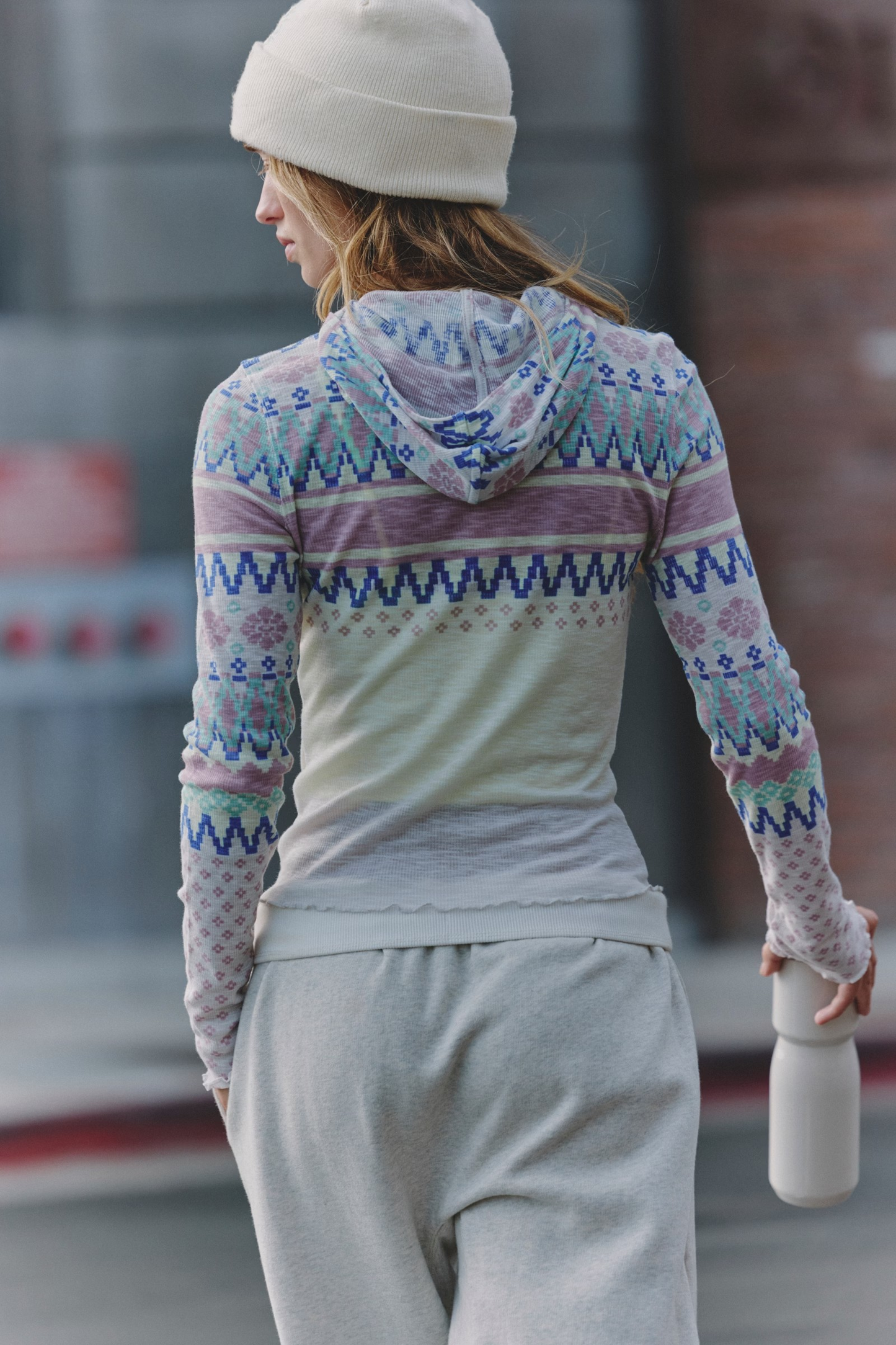 BREATHE EASY PRINTED LAYER TEE