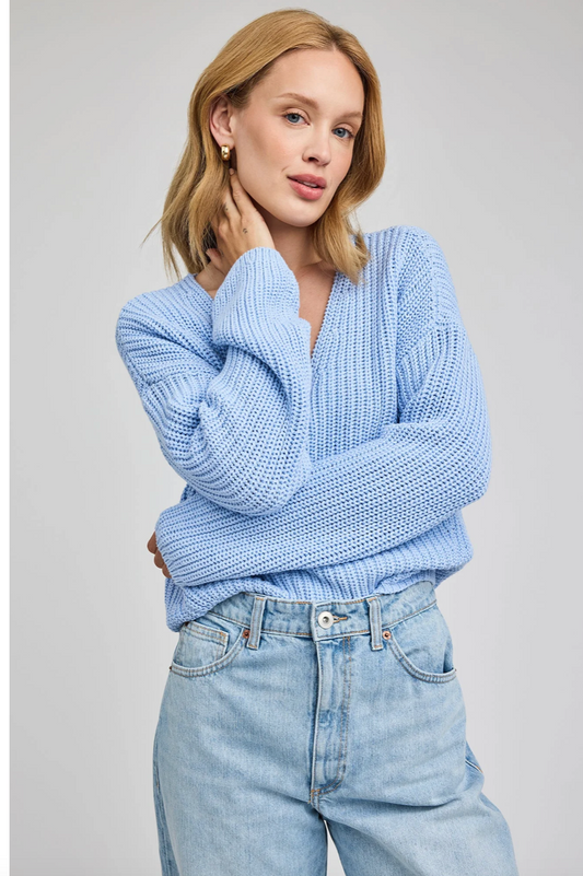 SKY SPENCER V-NECK SWEATER