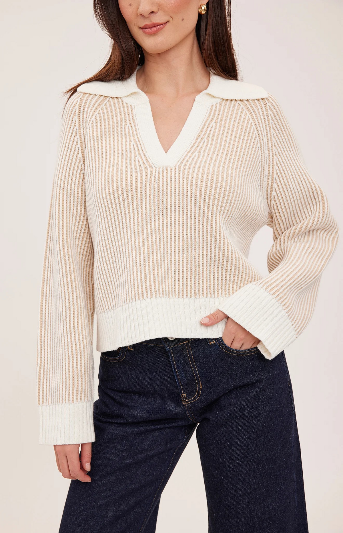 GENTLE FAWN CREAM XANDER SWEATER