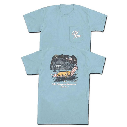 STAR SPANGLED PUPS POCKET TEE