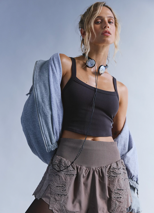 CHOCOLATE ALL CLEAR SOLID CAMI