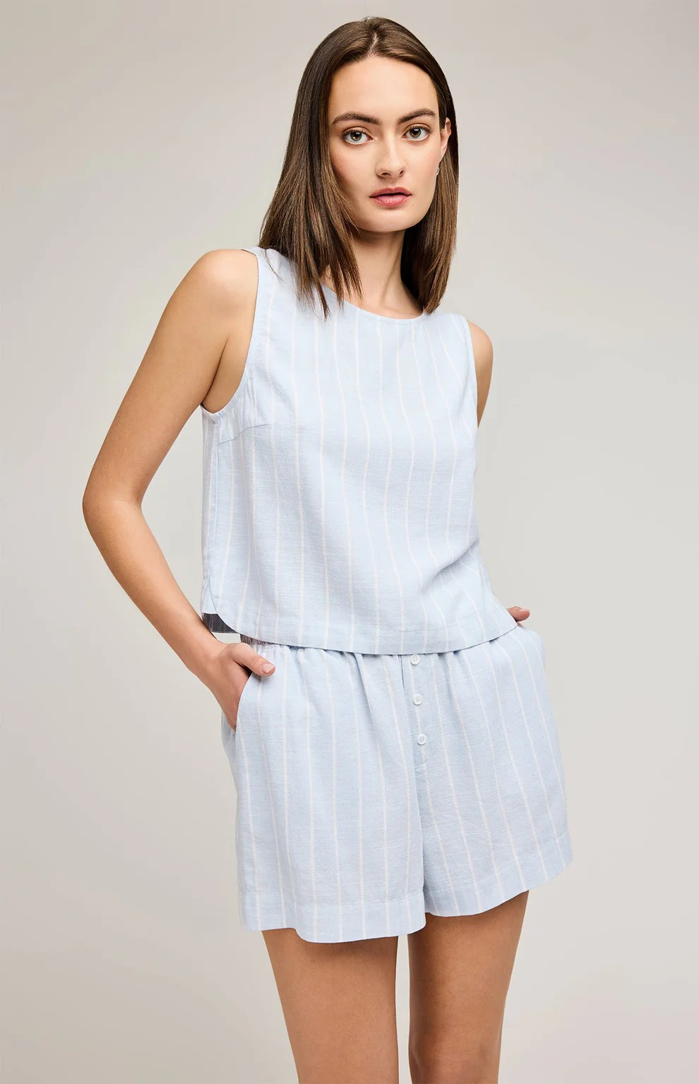 GENTLE FAWN SKY STRIPE RIVER TANK