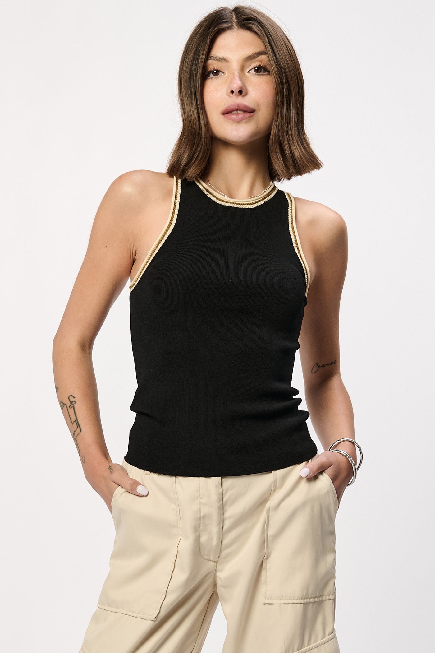 ANOTHER LOVE BLACK MARIAH TANK