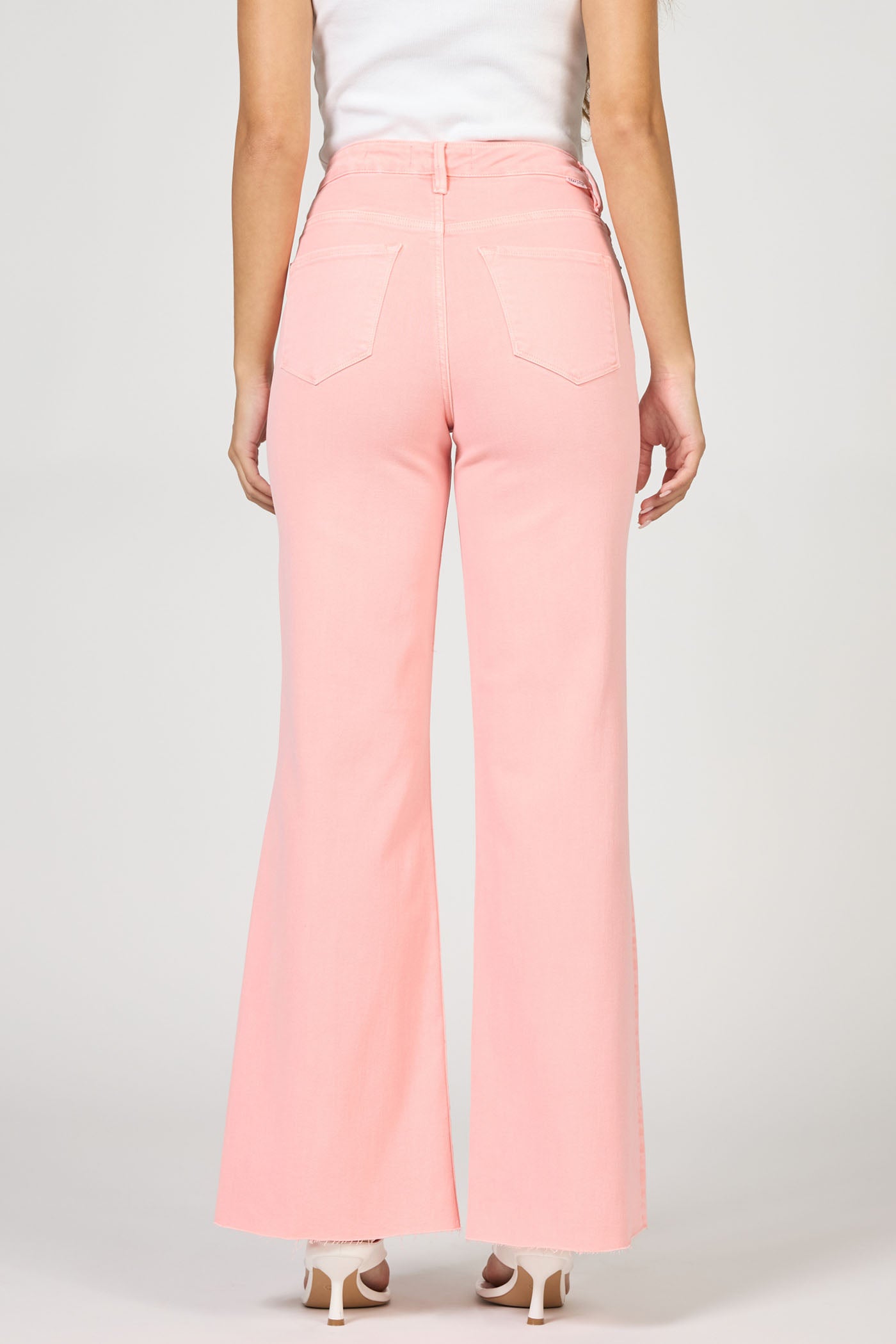 PEACHES N CREAM FIONA WIDE LEG JEAN