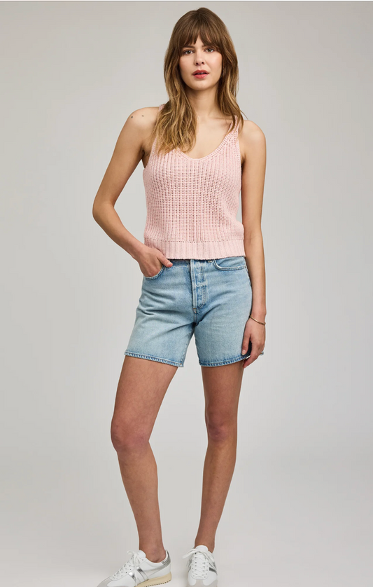 SEASHELL LIZZIE KNIT TANK
