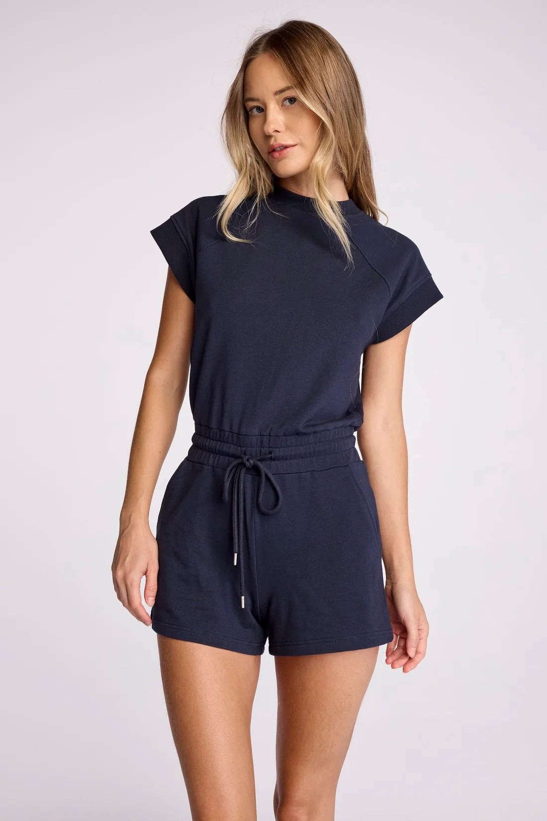 SUNDAYS NAVY NEIL ROMPER