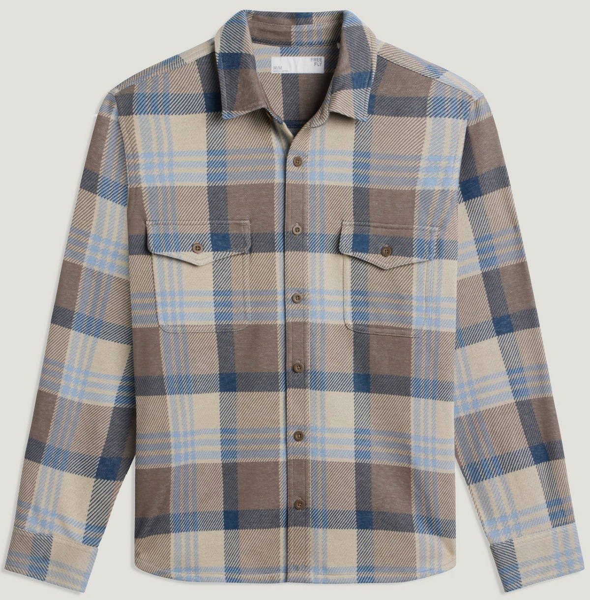 DESERT TAN PLAID GALLATIN OVERSHIRT