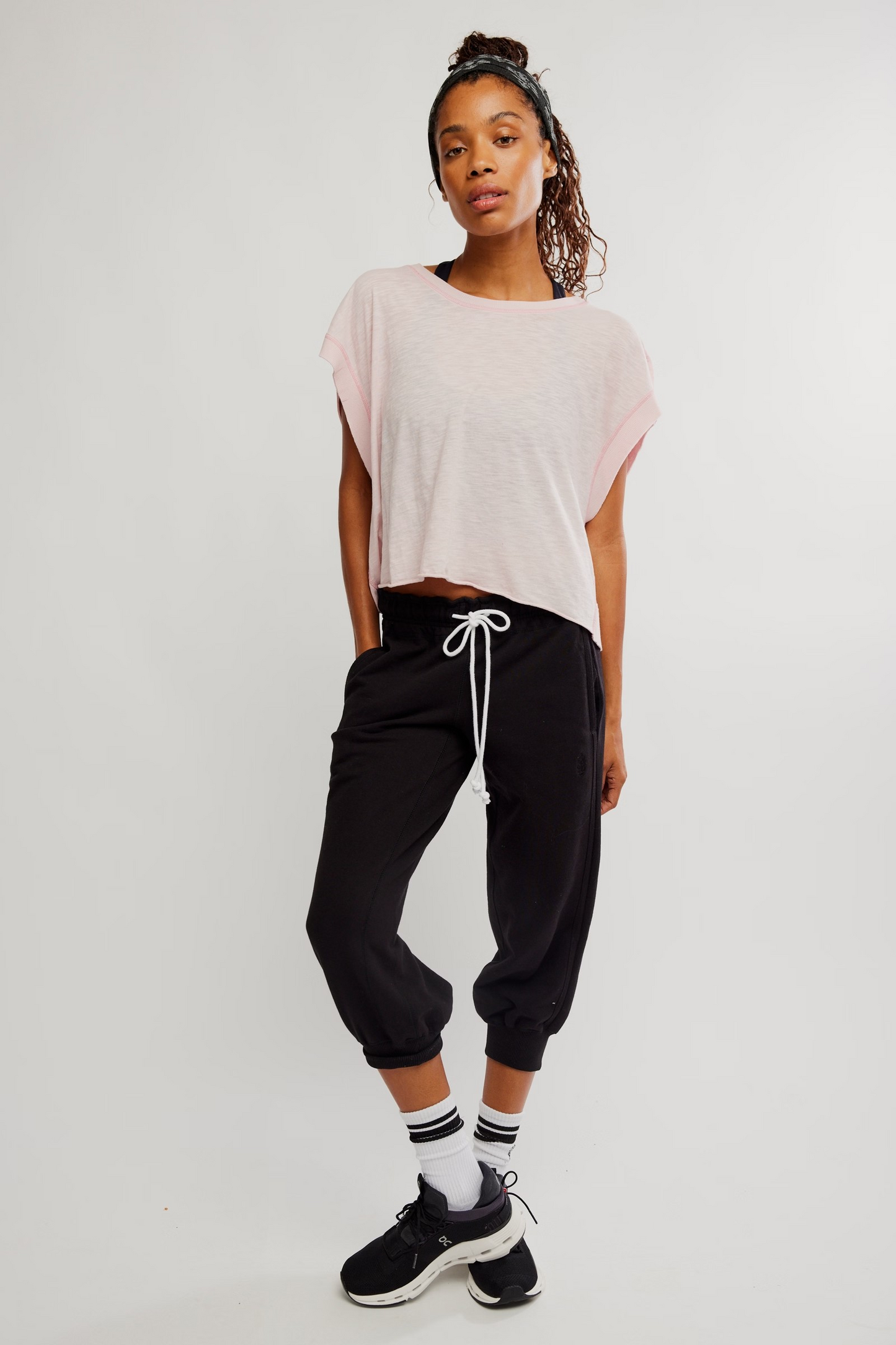 POWDER PINK MY TIME TEE