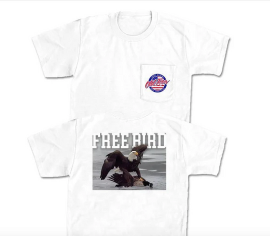 FREE BIRD POCKET TEE
