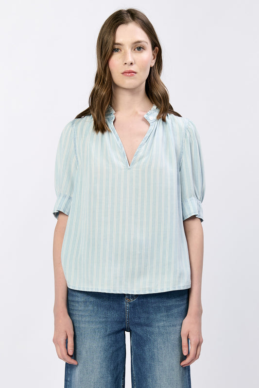 DEAR JOHN STRAIGHT BLUE SAMMI TOP