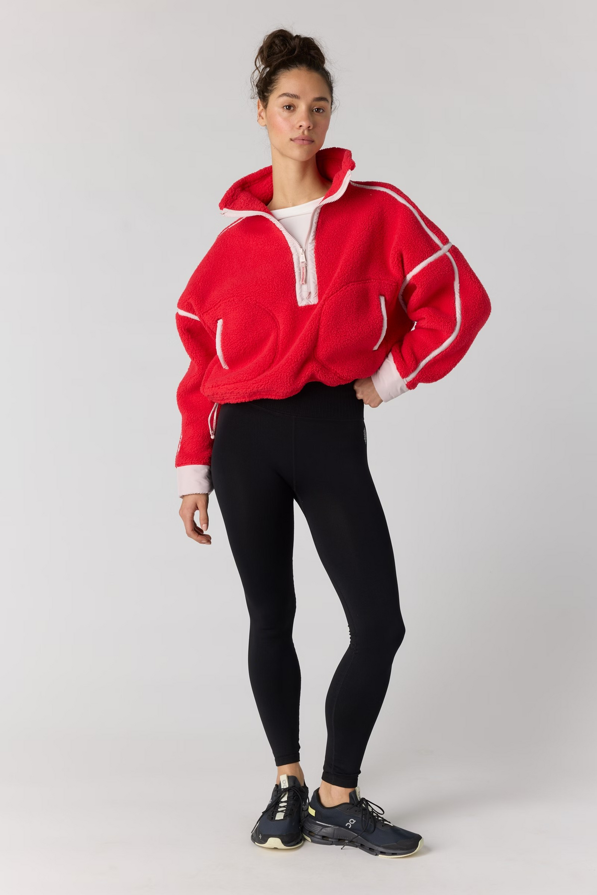 CANDY APPLE MOUNTAIN HIGH HALF-ZIP FLEECE