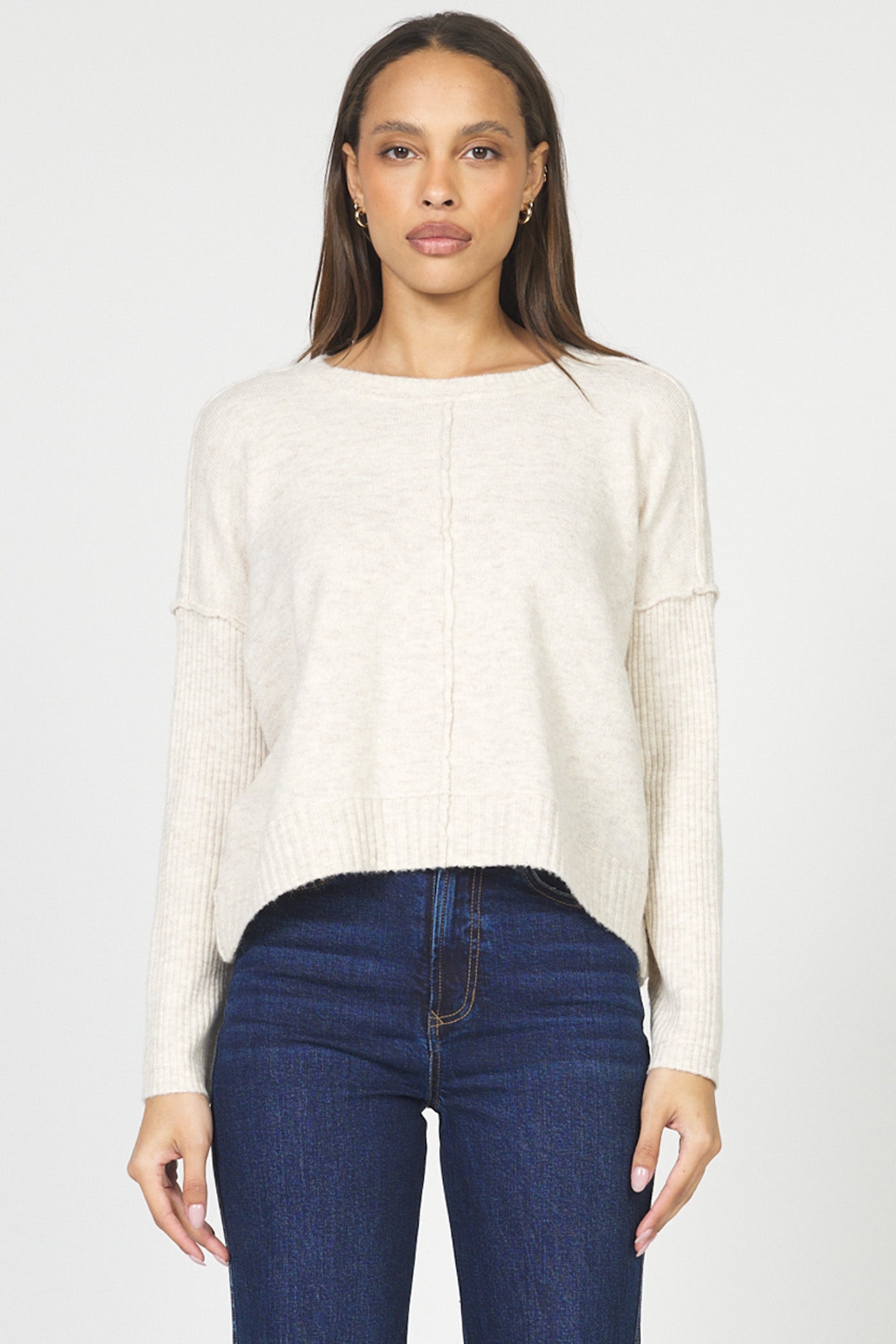 PEARL CREAM AYAT SWEATER