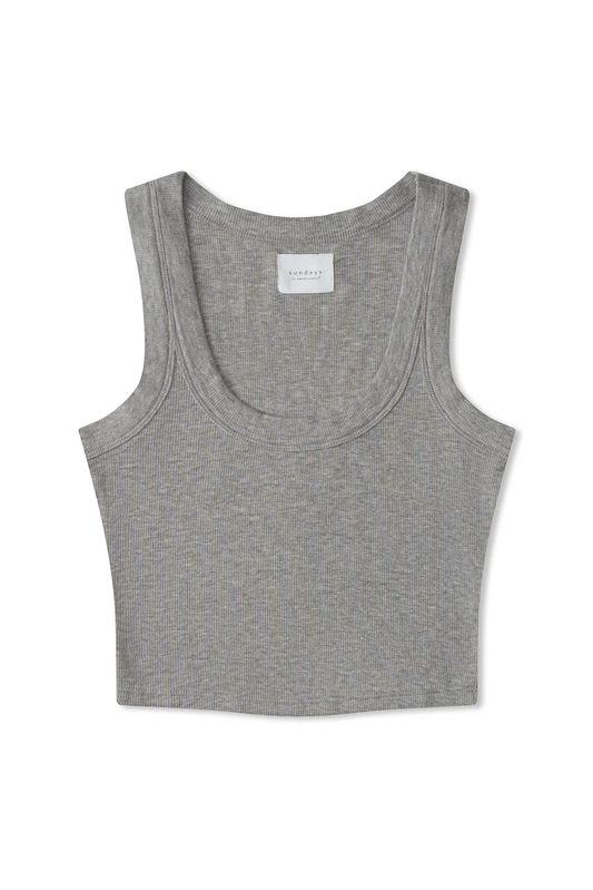 SUNDAYS HEATHER GREY NAZ TANK