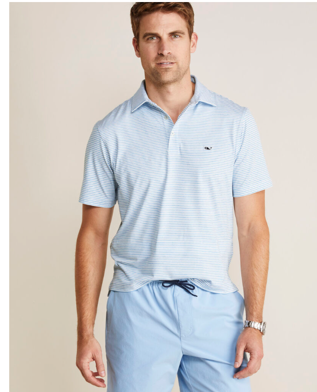 BLUE OCEAN BREEZE SANKATY POLO