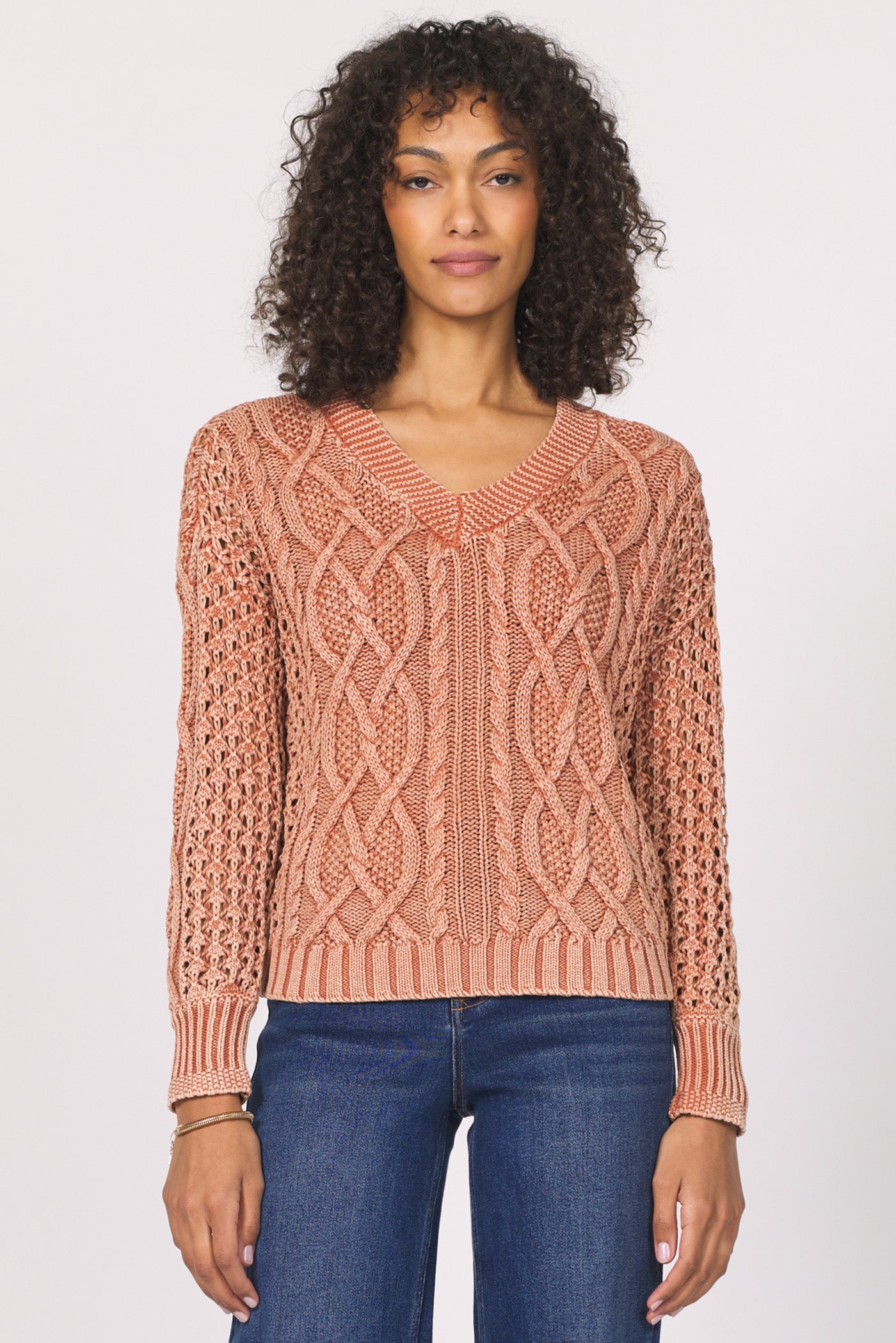 ADOBE ACID CLAUDIA VINTAGE WASH SWEATER