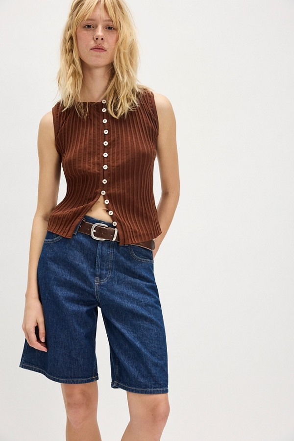 CHOCOLATE TILLY VEST