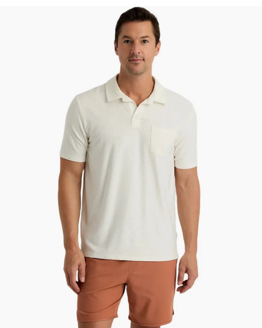 SEA SALT MEN'S BAMBOO SLUB POLO ll