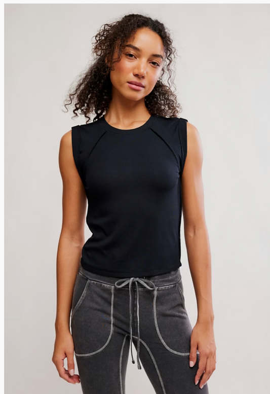 LOVE MY TWIST MUSCLE TANK