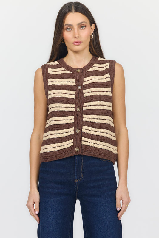 CAPPUCCINO MAEVE VEST