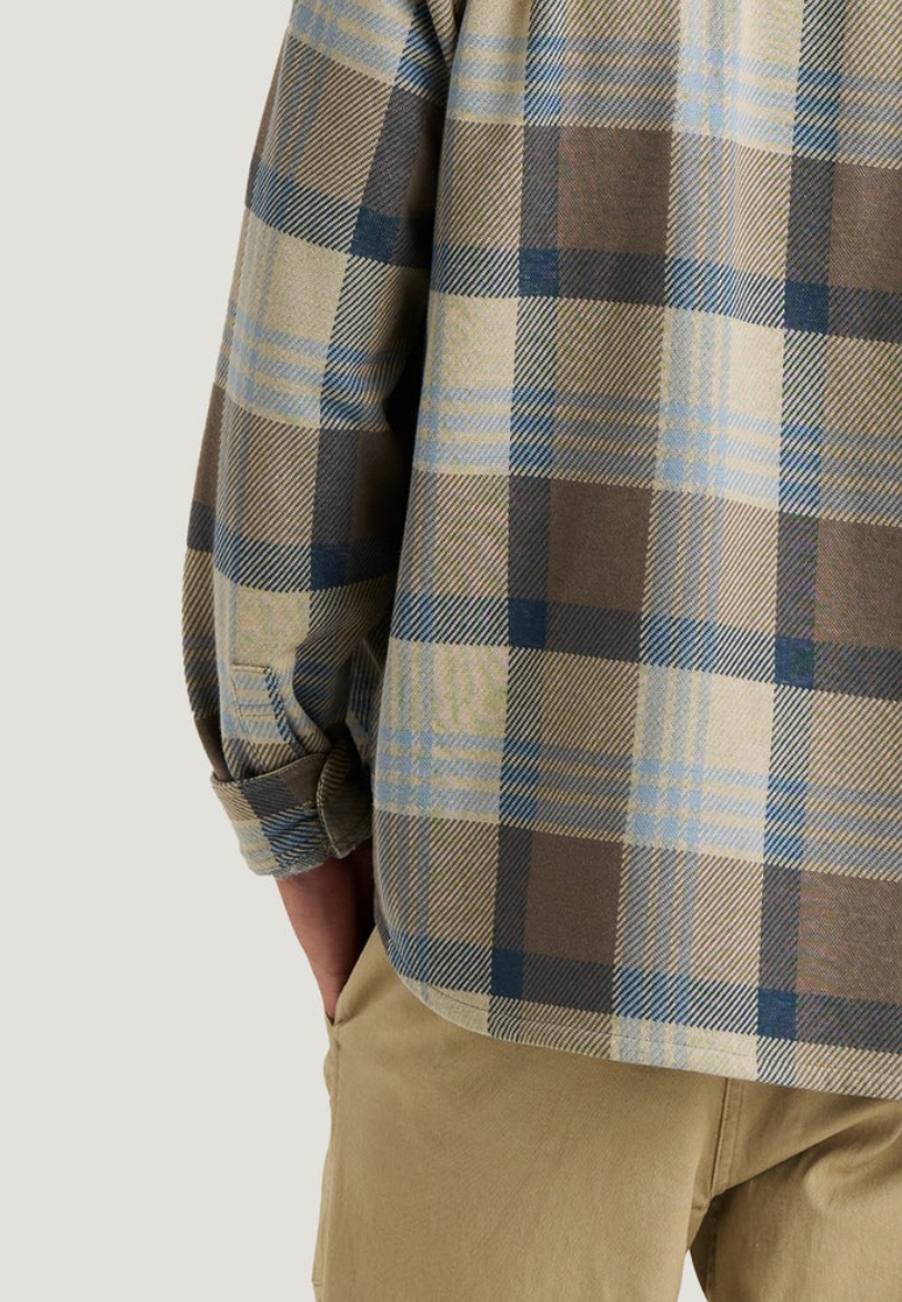 DESERT TAN PLAID GALLATIN OVERSHIRT