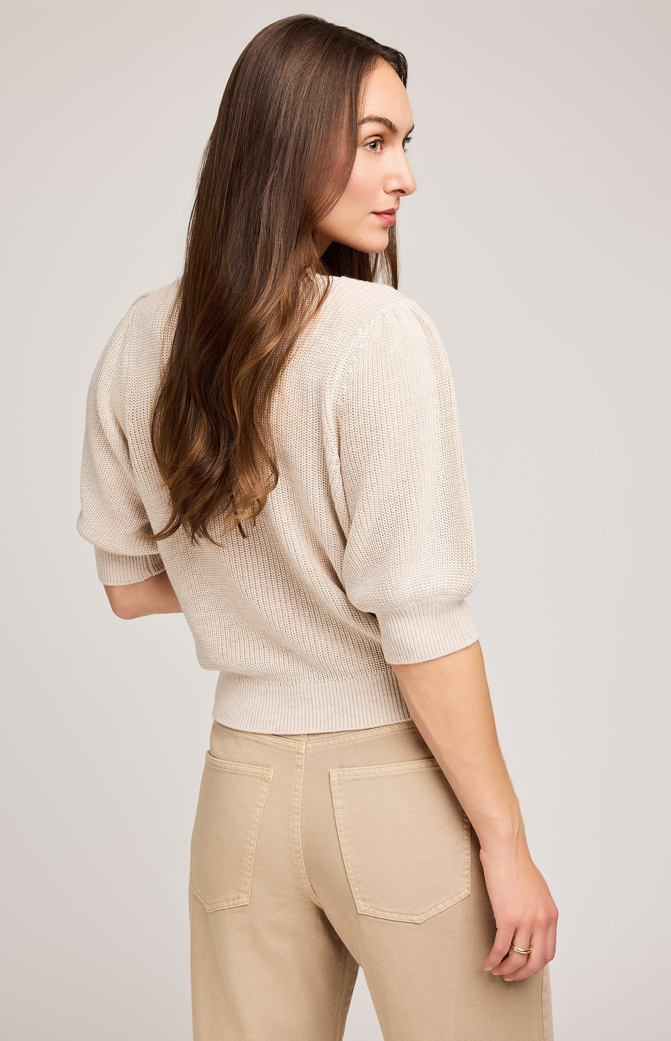 HEATHER OATMEAL PHOEBE SWEATER