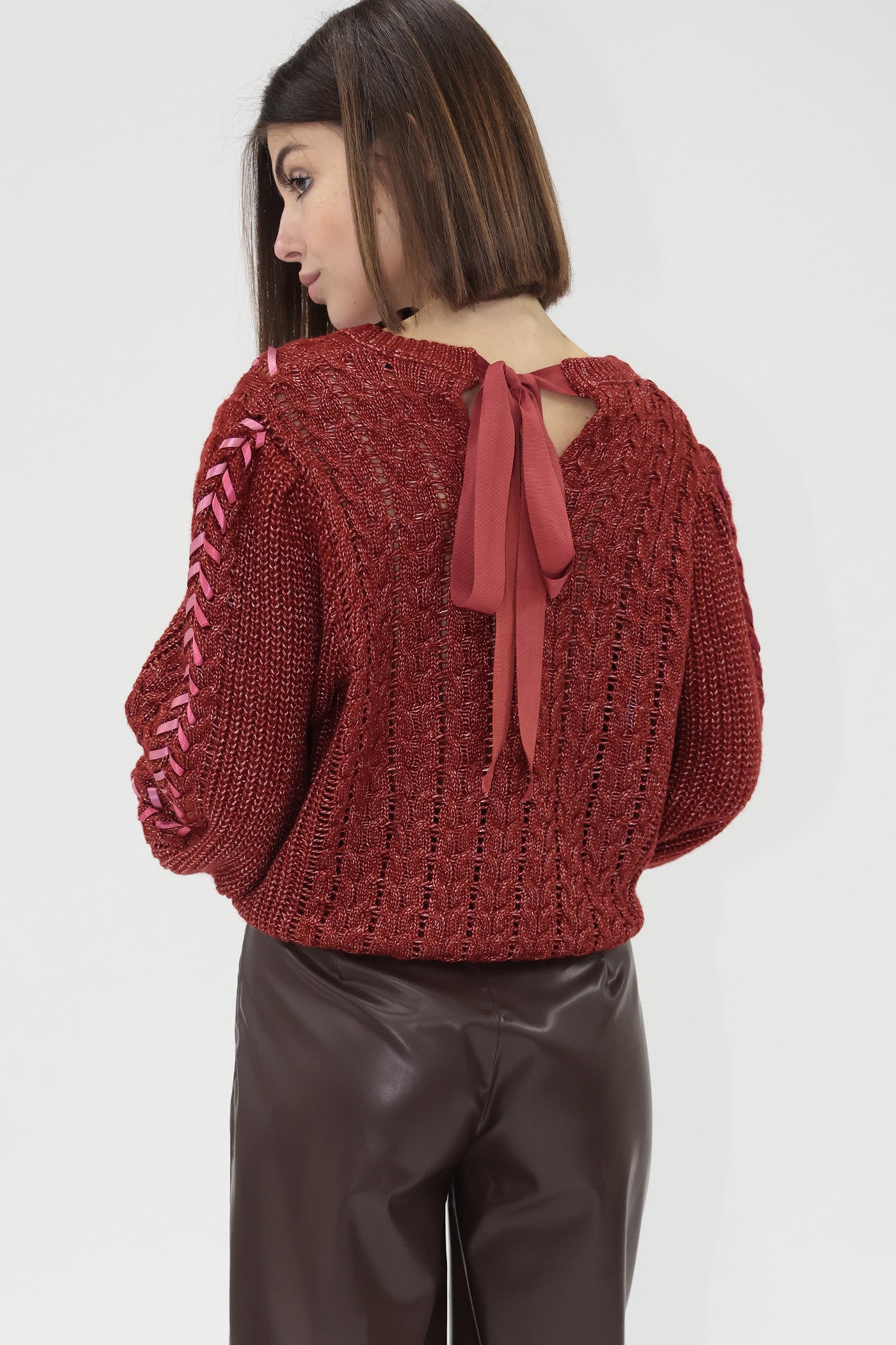 RED ROSE HARPER SWEATER