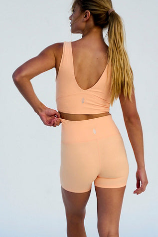 FREE PEOPLE MORNING SUN NEVER BETTER BIKE SHORT