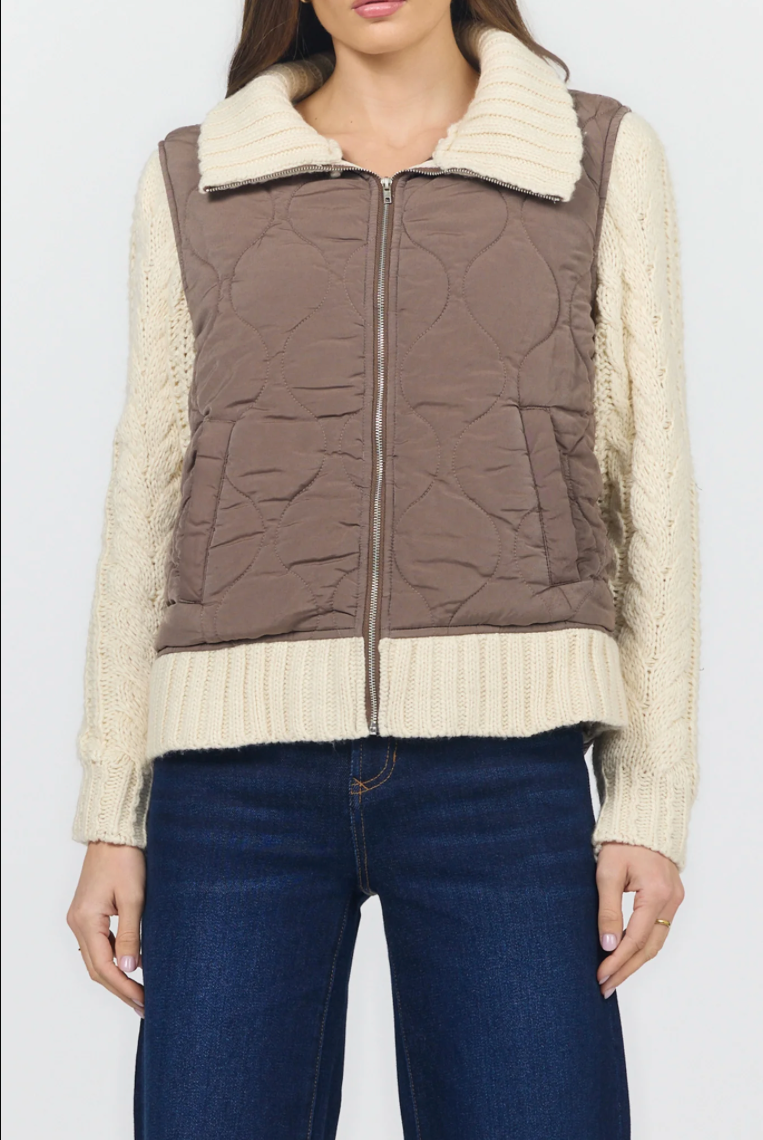 DEAR JOHN CAPPUCCINO PETRA SWEATER