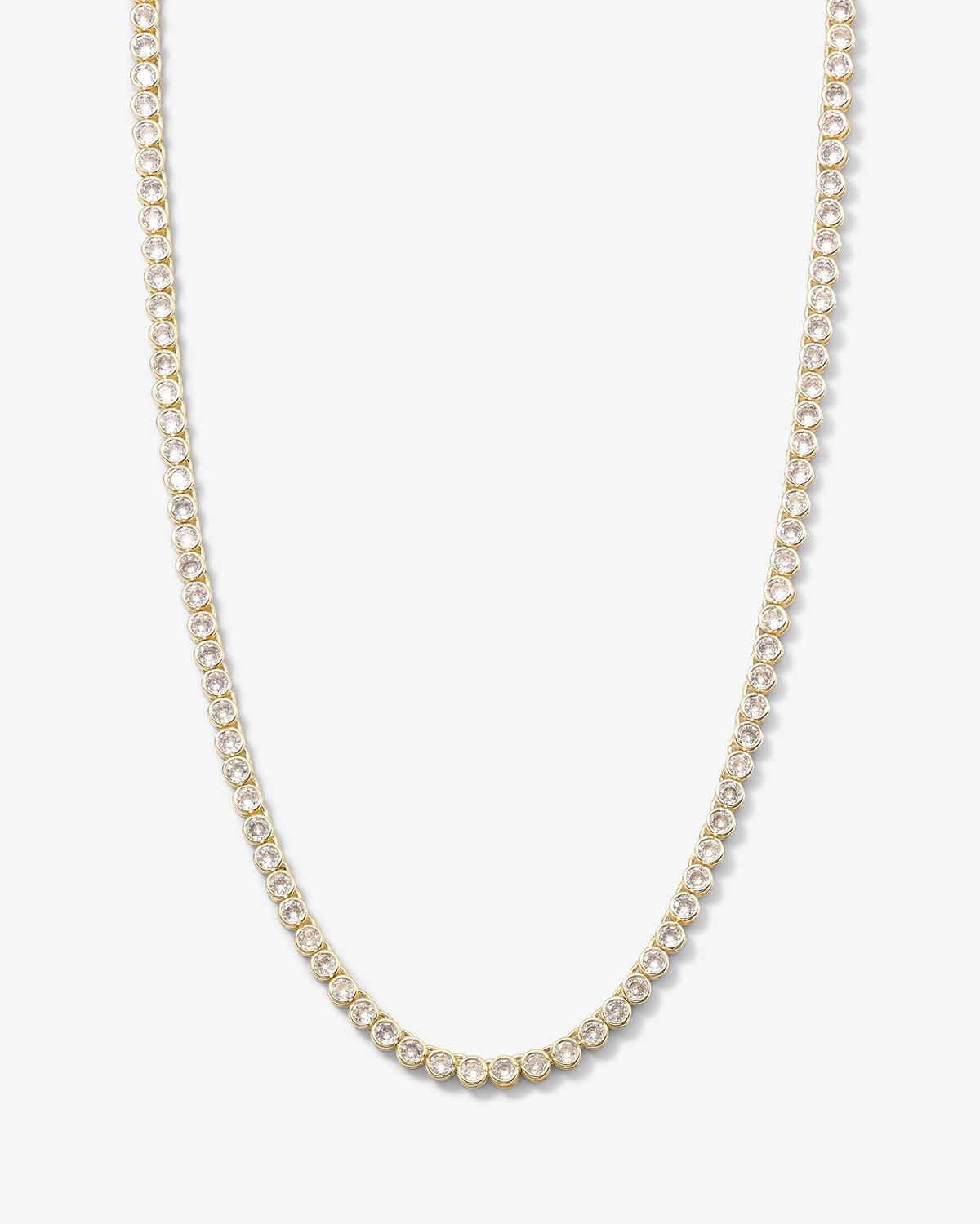 MELINDA MARIA BARONESS TENNIS NECKLACE- 15"