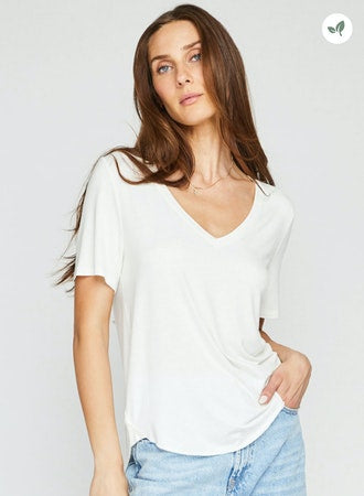 GENTLE FAWN WHITE LEWIS TEE